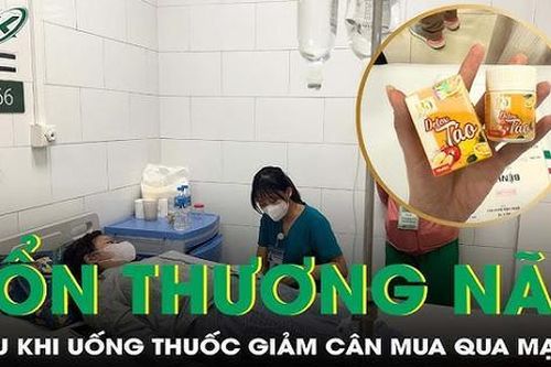 Nữ bệnh nhân mất thị lực, tổn thương não sau khi uống thuốc giảm cân mua qua mạng