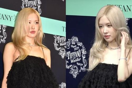 Rosé BLACKPINK đẹp bất chấp mọi khung hình tại triển lãm Tiffany & Co.