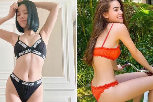 Hà Hồ, Lệ Quyên 'tham chiến' cuộc đua bikini đầu Hè cùng dàn mỹ nhân Việt