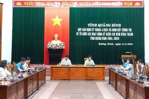 Nhiều hoạt động kỷ niệm 420 năm hình thành tỉnh Quảng Bình