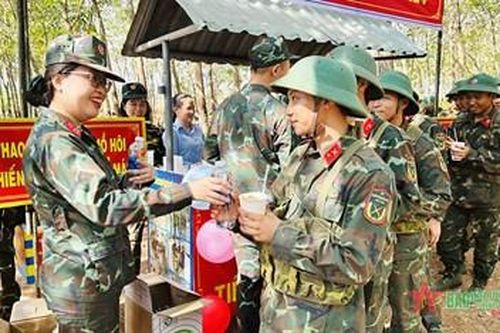 Bộ Chỉ huy Quân sự tỉnh Bà Rịa - Vũng Tàu tiếp sức mùa huấn luyện