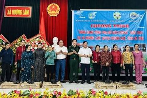 Đồng hành cùng phụ nữ biên cương tại huyện Hương Khê