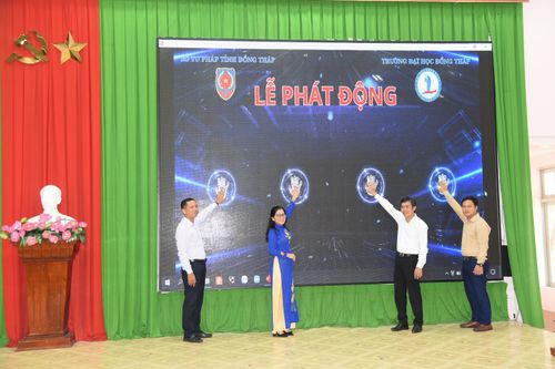 Phát động Cuộc thi tìm hiểu pháp luật cho sinh viên Trường ĐH Đồng Tháp
