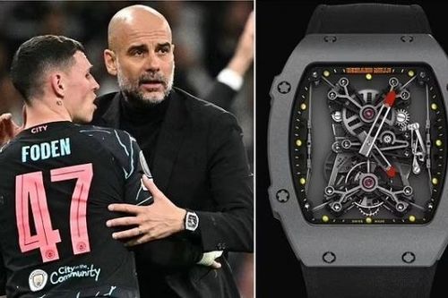 HLV Pep Guardiola và sở thích sưu tập những mẫu đồng hồ xa xỉ