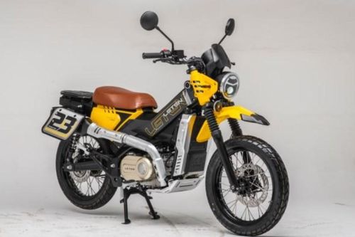 Ra mắt 'tân binh' xe máy đẹp như Yamaha PG-1, xịn như Honda CT125: Có phanh ABS, màn TFT, đèn LED