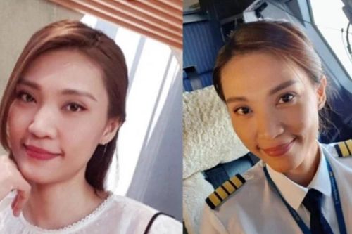 Bóng hồng xinh đẹp trong khoang lái