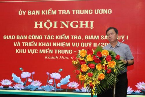 Tại TP. Nha Trang, Ủy ban Kiểm tra Trung ương: Giao ban công tác kiểm tra, giám sát quý I, triển khai nhiệm vụ quý II khu vực miền Trung - Tây Nguyên