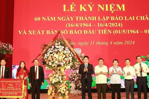 Báo Lai Châu kỷ niệm 60 năm ngày thành lập và xuất bản số báo đầu tiên