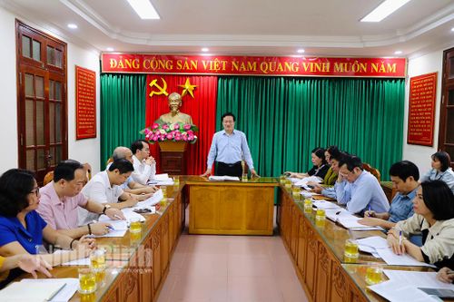 Giao ban công tác khoa giáo, văn hóa-văn nghệ quý I năm 2024