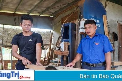 Đồng hành với thanh niên vùng khó Đakrông trong quá trình lập nghiệp