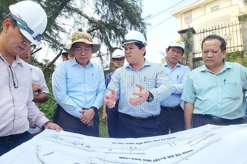 Mặt bằng cản tiến độ nhiều dự án hạ tầng lớn ở Khu kinh tế Dung Quất