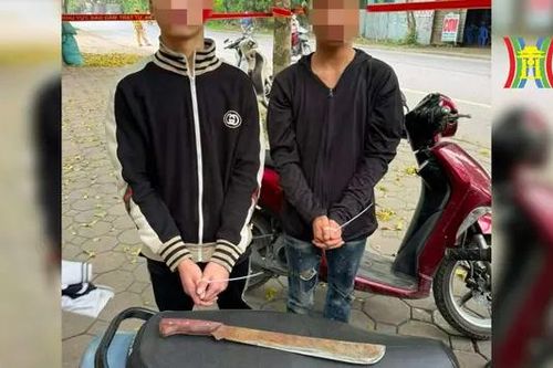 Hai thiếu niên bỏ học, mang dao đi đánh nhau