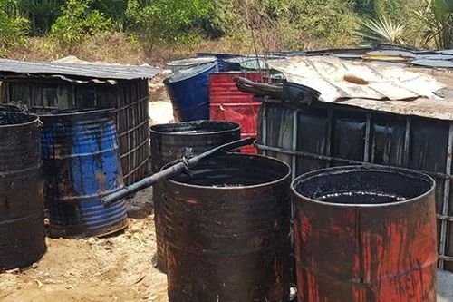 Bình Thuận: Triệt phá cơ sở tái chế nhớt thải quy mô lớn