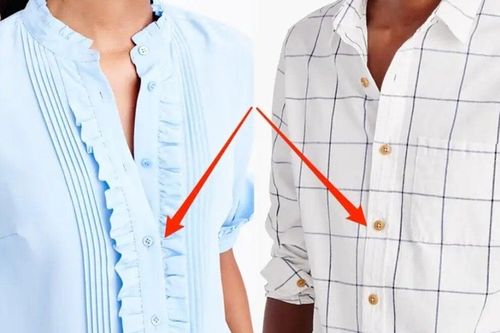 Vì sao cúc áo sơ mi nam và sơ mi nữ luôn nằm ở vị trí ngược nhau?