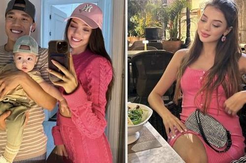 Vợ Tây của thủ môn Bùi Tiến Dũng: Body gái một con nóng bỏng, thần thái chuẩn model