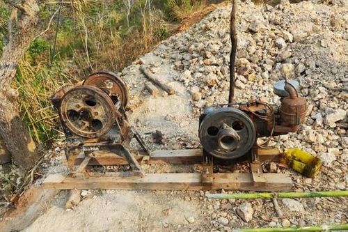 Nhiều đối tượng khai thác vàng trái phép ở huyện biên giới