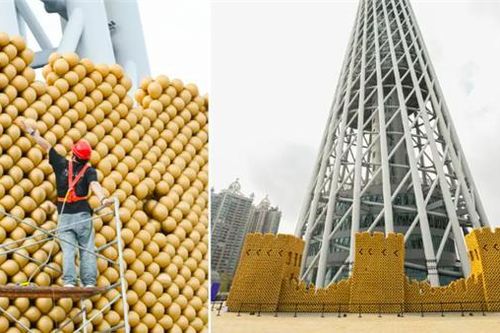 Vạn Lý Trường Thành bằng bóng bay