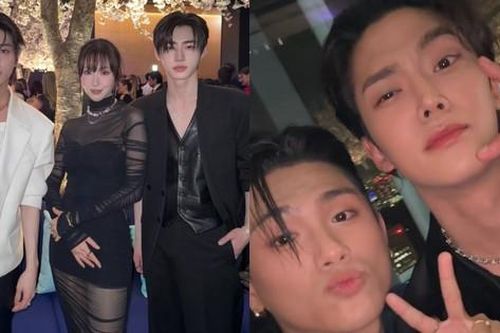 Min và GREY D gặp gỡ Hứa Quang Hán, Pharrell Wiliams, ENHYPEN tại Tokyo