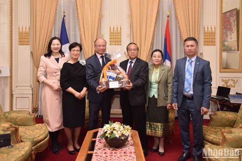 Chung vui Tết cổ truyền Lào Bun Pi May tại Pháp