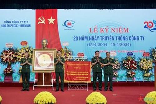 Công ty cổ phần Đầu tư xây dựng 319 Miền Nam kỷ niệm 20 năm Ngày truyền thống