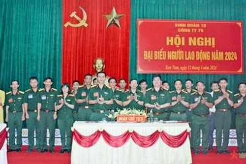 Thu nhập bình quân của người lao động Công ty 78 hơn 9,4 triệu đồng/người/tháng