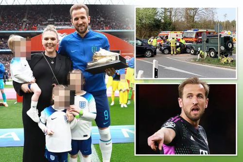 Tai nạn liên hoàn, 3 con của Harry Kane nhập viện