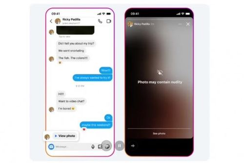 Meta làm mờ các tin nhắn Instagram có ảnh khỏa thân