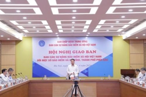 Ban Cán sự Đảng BHXH Việt Nam làm việc với BHXH 5 tỉnh, thành phố