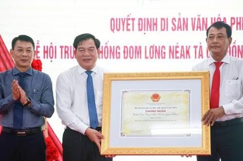 Trà Vinh đón nhận di sản văn hóa phi vật thể quốc gia thứ 7