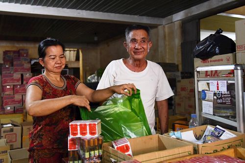 Không khí đón Tết cổ truyền Chol Chnam Thmay tại thành phố Senmonorom