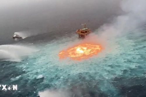 Phát hiện sự cố tràn dầu nghiêm trọng ngoài khơi Vịnh Mexico