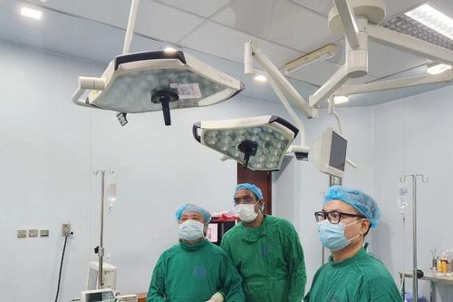 Bác sỹ nước ngoài tới VN học kỹ thuật mổ nội soi tuyến giáp 'Dr Luong'
