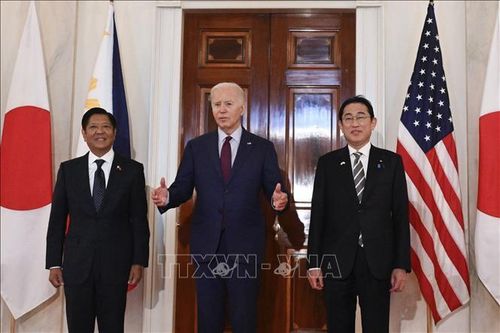 Mỹ, Nhật Bản và Philippines khẳng định sẽ tiếp tục thúc đẩy hợp tác ba bên