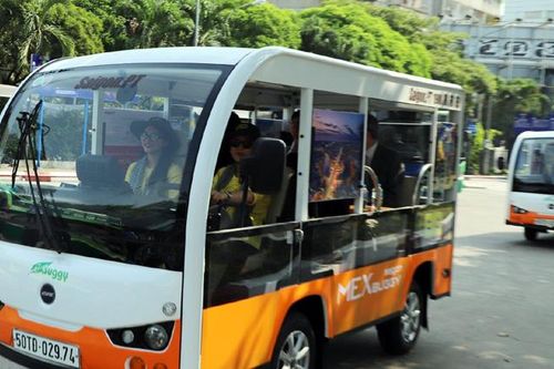 TP Hồ Chí Minh: Đưa 70 xe điện vào phục vụ khách tham quan du lịch khu vực trung tâm