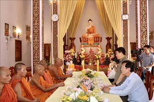 Đoàn công tác Hội đồng Dân tộc của Quốc hội làm việc tại An Giang