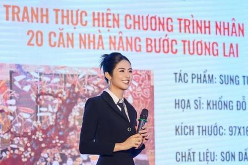 Hoa hậu Ngọc Hân muốn trở thành nhà đấu giá ngành mỹ thuật