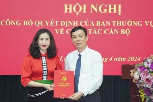 Tỉnh ủy Sơn La bổ nhiệm nữ trưởng phòng làm phó ban Nội chính