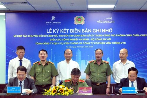 VNPT, VTC và Bộ Công an ký kết hợp tác chuyển đổi số