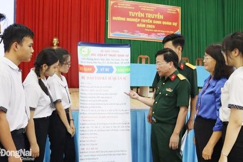 Thực hiện hiệu quả tuyển sinh quân sự