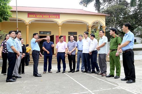 Đánh giá tiến độ xây dựng huyện đạt chuẩn nông thôn mới tại Phù Ninh
