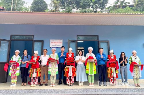 Khánh thành Trường đẹp cho em tại Na Hang