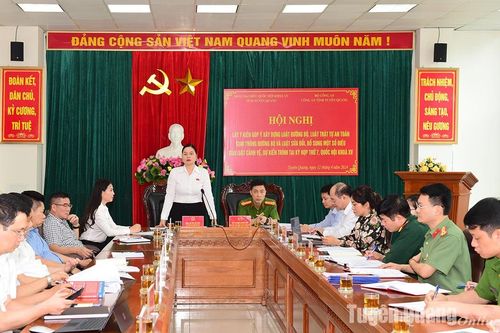 Góp ý đối với một số dự án luật