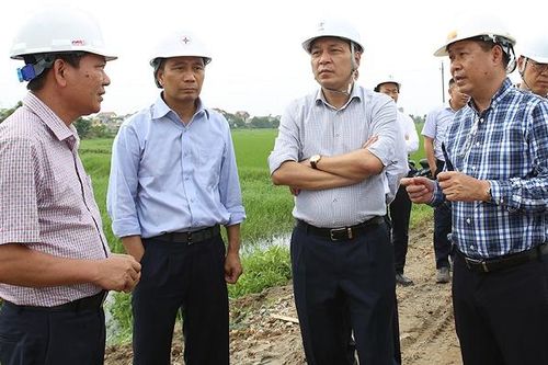 Đôn đốc tiến độ thi công Dự án đường dây 500kV mạch 3 đoạn qua tỉnh Nam Định và Thái Bình