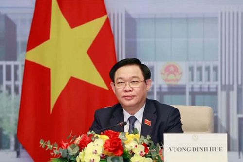Chủ tịch Quốc hội Vương Đình Huệ chúc mừng Tết cổ truyền Songkran của Thái Lan