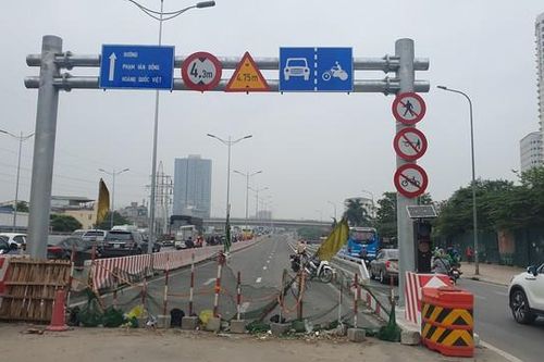 Cầu vượt thép Mai Dịch chưa thông xe, hiện nút giao này hoạt động ra sao?