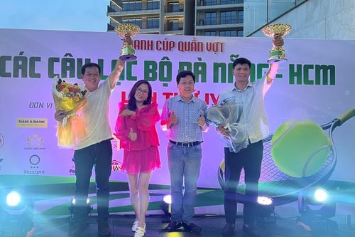 Hấp dẫn Giải quần vợt tranh Cúp các CLB Đà Nẵng - TPHCM lần thứ IV năm 2024
