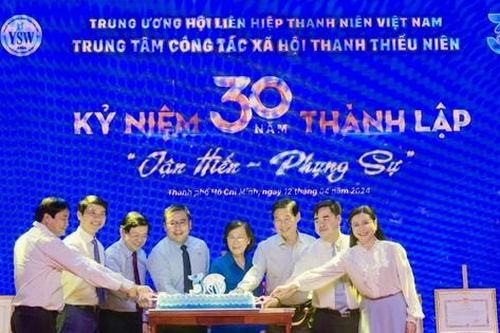 Trung tâm Công tác xã hội thanh thiếu niên tổ chức Lễ kỷ niệm 30 năm thành lập