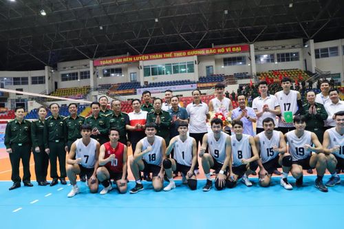 Đội bóng chuyền Biên phòng lần thứ 2 liên tiếp vào trận chung kết Cup Hùng Vương