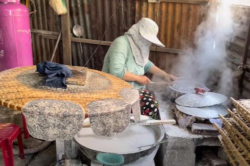 Ghé thăm làng nghề bánh tráng Nhơn Hòa nức tiếng