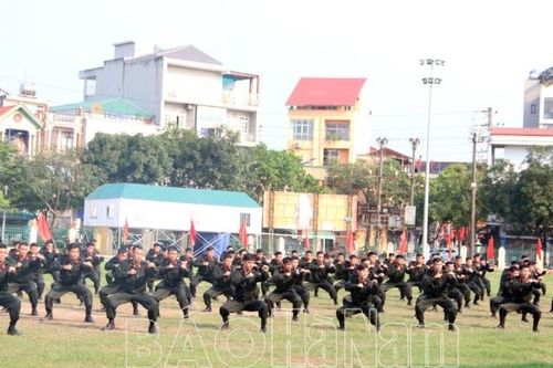 Công an tỉnh Hà Nam kỷ niệm 50 năm Ngày truyền thống lực lượng Cảnh sát cơ động